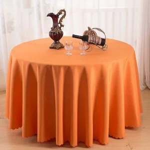 Nappe Ronde Orange