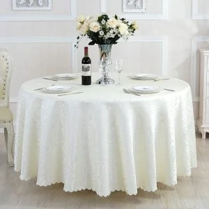 Nappe Ronde Beige Clair