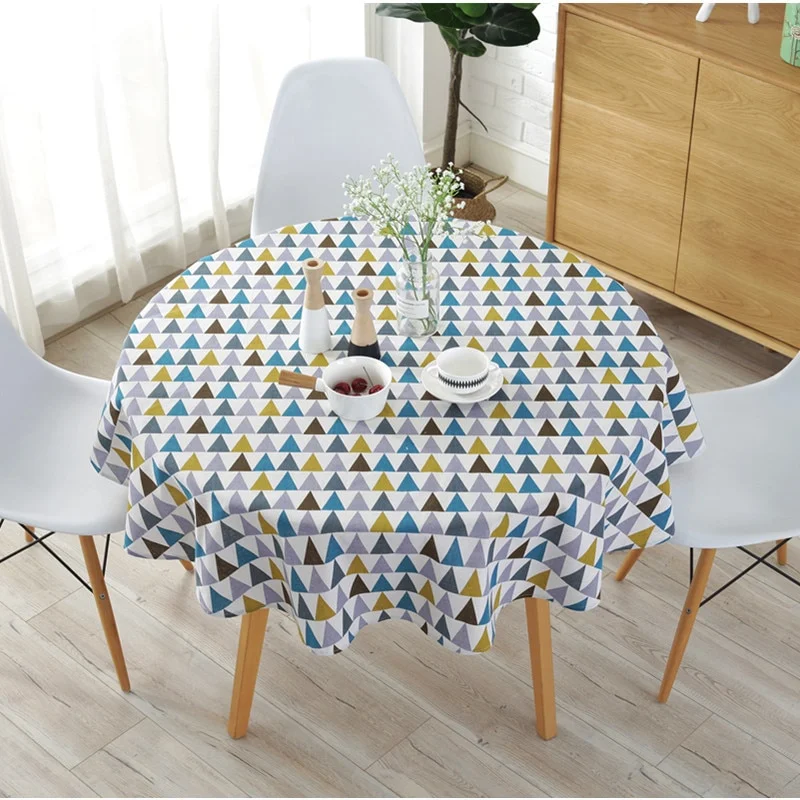Nappe Ronde Style Scandinave Nappe Ronde Style Scandinave