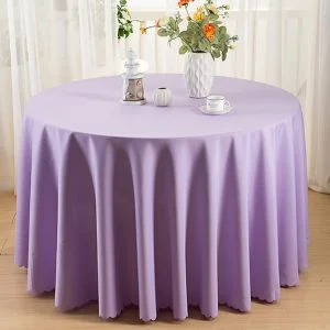 Nappe Ronde Violette Élégante Nappe Ronde Violette Élégante