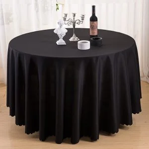 Nappe Ronde Noire Design