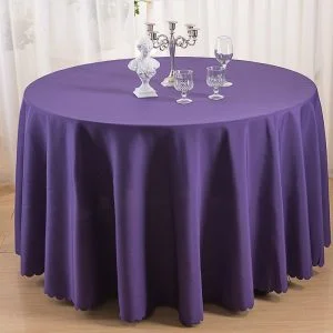 Nappe Ronde Violette Nappe Ronde Violette