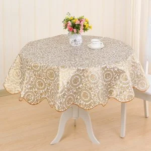 Nappe Ronde Or Anti Tache