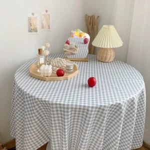 Nappe Ronde Vintage Grise