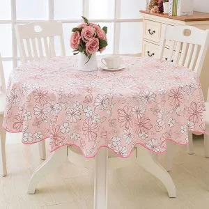 Nappe Ronde Style Romantique